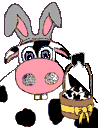 An Easter cow