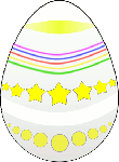 A painted Easter egg